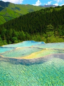 Canadian mountain rock pools x