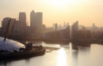 Canary Wharf and the City of London 