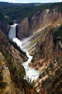 Canyon of the Yellowstone Wyoming 