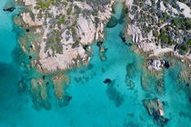 Caprera Island in Sardinia Italy An infinite private beach 