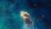 Carina Nebula Dust Pillar 
