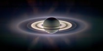 Cassini image of Saturn eclipsing the Sun 