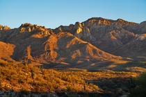Catalina Mountains in Southern Arizona 