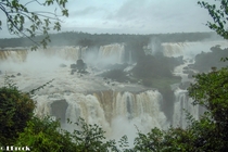 Cataratas waterfalls from the Brazilian side Foz do Iguau Brazil lbrock x  OC