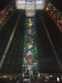 Catedral Metropolitana do Rio de Janeiro - designed by Edgar de Oliveira da Fonseca and built between  and 
