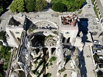 Cathedral of Our Lady of Assumption Port au Prince Haiti Damaged by the  January  earthquake