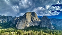 Cathedral Rocks Yosemite National Park California 