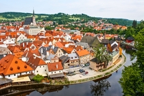 Cesky Krumlov Czech Republic - one of the best preserved little medieval towns in Europe 