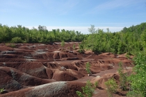 Cheltenham Badlands an unexpected scenic place thats just a  minute drive from the Toronto International Airport 