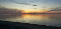 Chesapeake bay sunset 