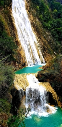 Chifln Falls Chiapas Mexico 