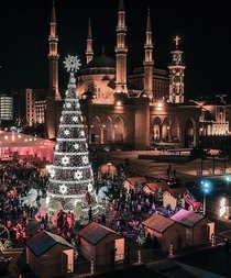 Christmas in Downtown Beirut - Photo by Habib Darwich