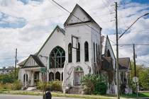 Church in Alabama built  Badly damaged from several tornadoes and abandoned for over a decade