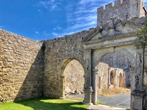 Church of Santa Maria inside the castle of Palmela from the end of the th century and destroyed by an earthquake in  Palmela Portugal