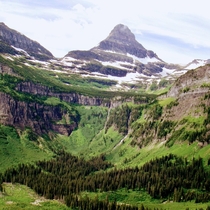 Citadel Mountain Glacier National Park MT USA 