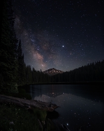 Clear night over Todd Lake OR 