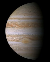 Clearest composite of the largest planet in the Solar System Jupiter 