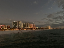 Clearwater Florida at dusk