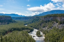 Clearwater River Wells Gray Provincial Park British Columbia 