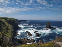 Cliffs at Kilkee Ireland 