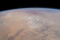 Clouds Over the Sahara Desert 