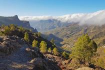Clouds rolling in Tejeda Gran Canaria 