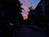 Clouds tonight in east village NYC