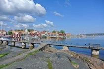 Coastal village of regrund Sweden 