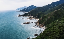 Coastline of Dapeng Peninsula China x