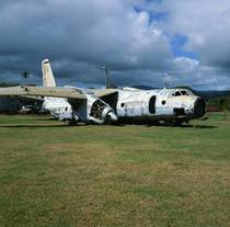 Cold war era Russian plane rotting away on abandoned airport since the US invasion of Grenada in  