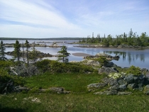 Cole Harbour Nova Scotia on a warm summer day At low tide its an excellent place to go digging for clams 
