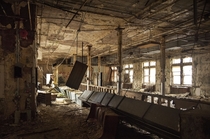 Collapsed ductwork Pennhurst Asylum 
