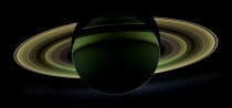 Composite photo of Saturn from Cassini 