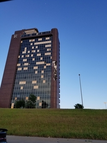 Condemned building in Tulsa
