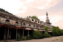 Consonno near Milan Italy It became a ghost town after a landslide in  The initial project was to transform the city into a place of entertainment