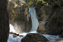 Cooling summer get away Sicamous Falls BC Canada 