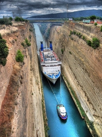 Corinth Canal Greece 