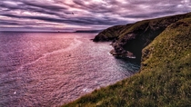 Cornish coast UK 