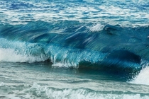 Crashing wave frozen in motion Mona Vale Beach Sydney Australia px  px By Remy Gerega