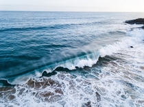 Crashing waves  South Australia  x