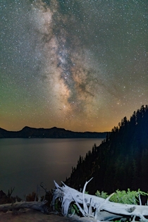 Crater Lake Oregon Gorgeous during the day stunning at night 