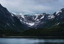 Creeping Glacier Svartisen Northern Norway 