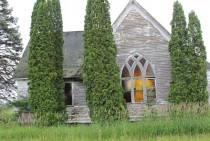 Creepy abandoned church northern Minnesota 