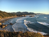 Crescent Beach from Ecola State Park Oregon 