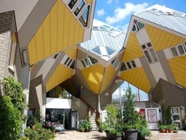 Cube houses are a set of innovative houses built in Rotterdam and Helmond in the Netherlands by architect Piet Blom
