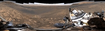 Curiositys -Billion-Pixel Panorama of the Martian surface