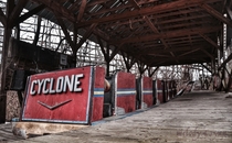 Cyclone - abandoned amusement park in Pennsylvania 