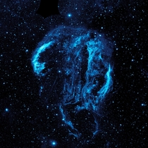 Cygnus Loop Nebula - about  light years away  years old picture may have already been posted