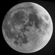 D moon - composite of two different phases