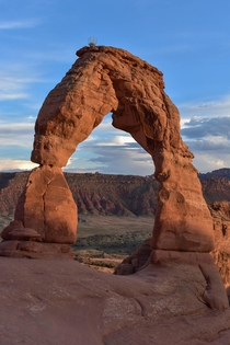 Delicate Arch Arches National Park in Utah OC 